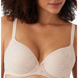 NWT Wacoal Finesse Underwire T-Shirt in Natural Nu, 36DDD